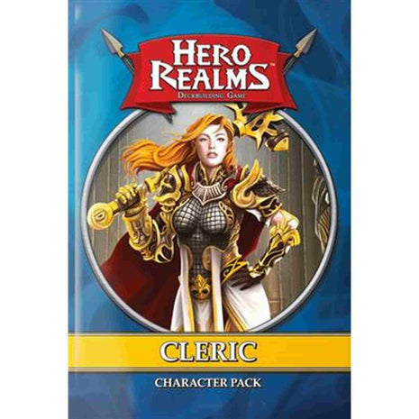 Hero Realms Cleric Pack EN – strategisch kaartspel – 2 spelers