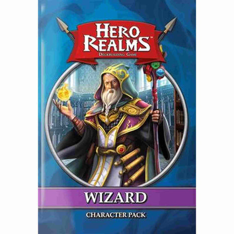 Hero Realms Wizard Pack EN – strategisch kaartspel – 2 spelers
