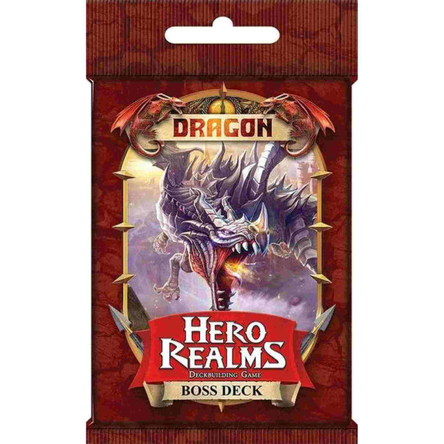 Dit is een foto van het spel Hero Realms Dragon Boss Deck EN te koop bij Speldorado Spellenwinkel Delft