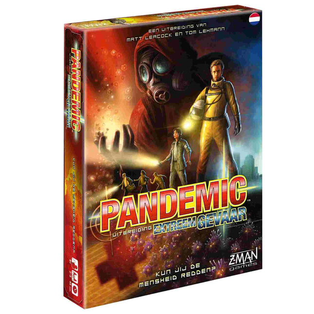 Dit is een foto van het spel Pandemic Extreem Gevaar NL (On the Brink) NL te koop bij Speldorado Spellenwinkel Delft