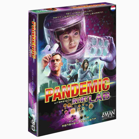 Pandemic In Het Lab NL – strategisch bordspel – 1 tot 6 spelers