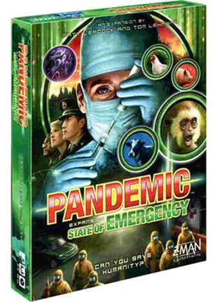 Pandemic State of Emergency EN – strategisch bordspel – 2 tot 4 spelers
