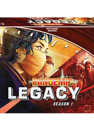 Pandemic Legacy Red Season 1 EN – strategisch bordspel – 2 tot 4 spelers