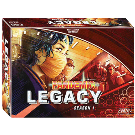 Pandemic Legacy Red Season 1 EN – strategisch bordspel – 2 tot 4 spelers