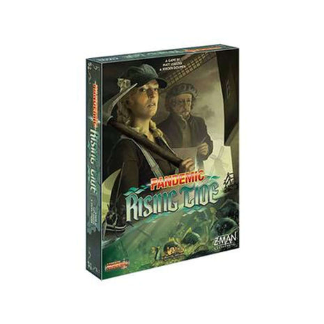 Dit is een foto van het spel Pandemic Rising Tide ENG - Pandemic System Game EN te koop bij Speldorado Spellenwinkel Delft