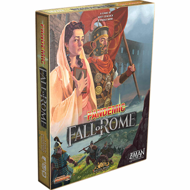 Dit is een foto van het spel Pandemic Fall of Rome ENG - Pandemic System Game EN te koop bij Speldorado Spellenwinkel Delft