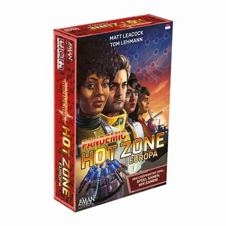 Pandemic Hot Zone Europa NL – strategisch bordspel – 2 tot 4 spelers