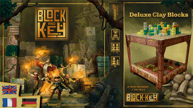 Dit is een foto van het spel Block and Key EN te koop bij Speldorado Spellenwinkel Delft