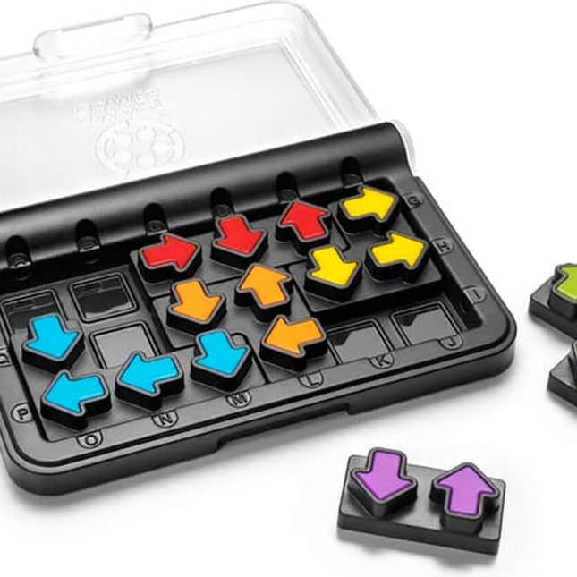 Dit is een foto van het spel Iq Arrows (120 Opdrachten) te koop bij Speldorado Spellenwinkel Delft