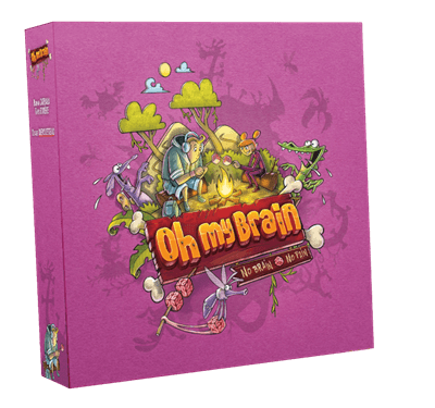 Oh My Brain  NL – party kaartspel – 2 tot 5 spelers