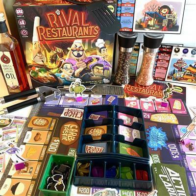 Rival Restaurants EN – gezellig bordspel – 2 tot 6 spelers