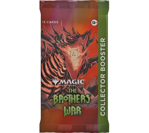 Dit is een foto van het spel The Brothers' War - Collector Booster- Magic the Gathering te koop bij Speldorado Spellenwinkel Delft