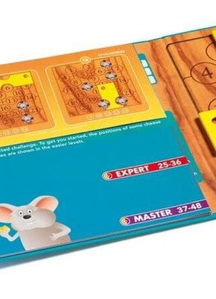 Dit is een foto van het spel Brain Cheeser - Magnetic Travel - Smart games te koop bij Speldorado Spellenwinkel Delft