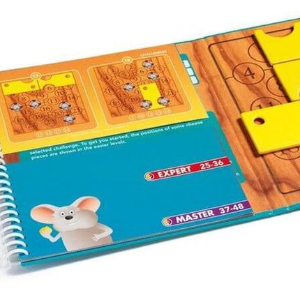 Dit is een foto van het spel Brain Cheeser - Magnetic Travel - Smart games te koop bij Speldorado Spellenwinkel Delft