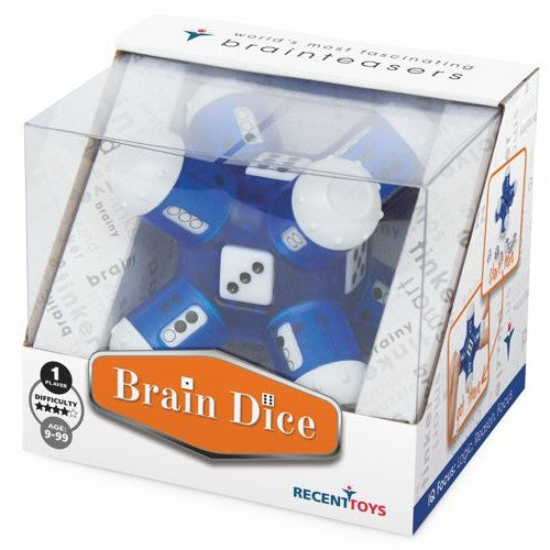 Dit is een foto van het spel BrainDice Brain te koop bij Speldorado Spellenwinkel Delft