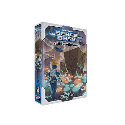 Dit is een foto van het spel Space Base The Mysteries of Terra Proxima - EN te koop bij Speldorado Spellenwinkel Delft