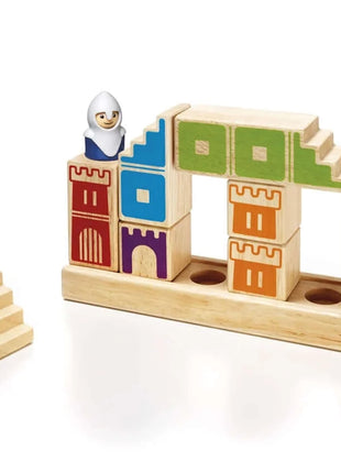Dit is een foto van het spel Camelot Jr.  Houten spellen - Smart games te koop bij Speldorado Spellenwinkel Delft