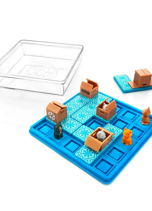 Dit is een foto van het spel Cats & Boxes -Compacts- Smart games te koop bij Speldorado Spellenwinkel Delft