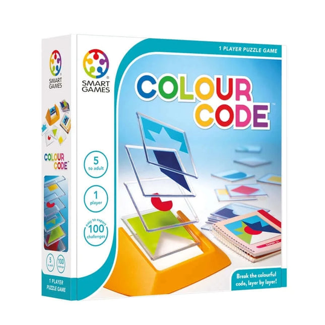 Dit is een foto van het spel Colour Code -Classics- Smart games te koop bij Speldorado Spellenwinkel Delft