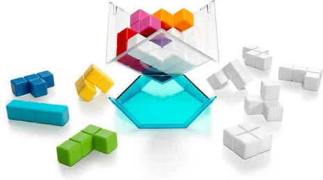 Dit is een foto van het spel Cubiq -Classics- Smart games te koop bij Speldorado Spellenwinkel Delft