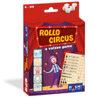 Dit is een foto van het spel Rollo A Yatzee Game - Circus NL te koop bij Speldorado Spellenwinkel Delft
