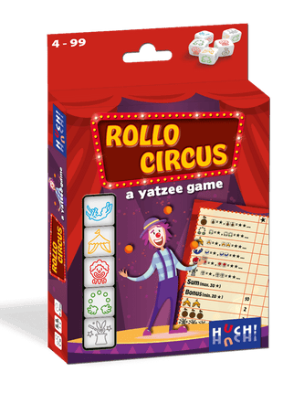 Rollo A Yatzee Game - Circus NL – dobbelspel voor kinderen Vanaf 4 jaar