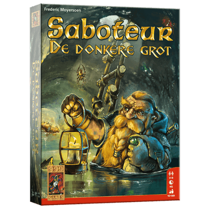 Dit is een foto van het spel Saboteur De Donkere Grot te koop bij Speldorado Spellenwinkel Delft