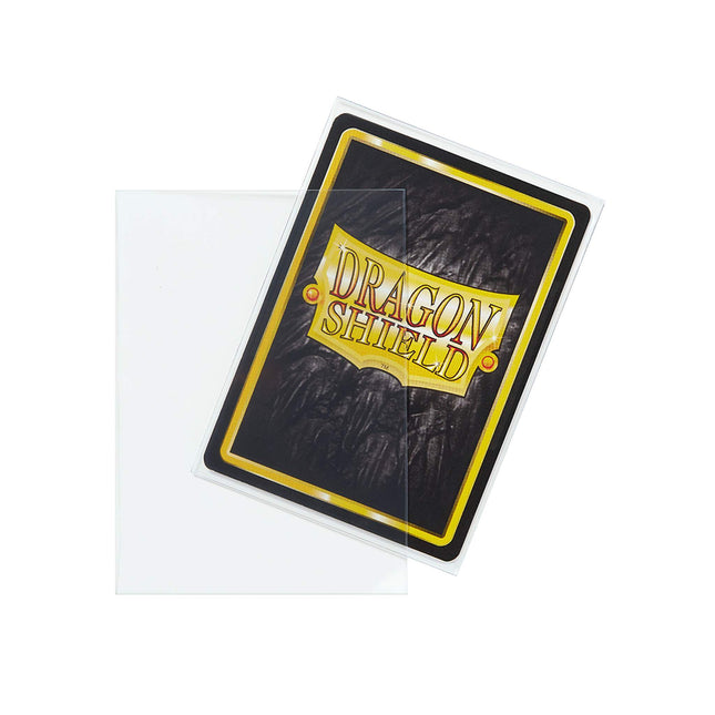 Dit is een foto van het spel Sleeves Dragon Shield - Clear (100ct) - EN te koop bij Speldorado Spellenwinkel Delft
