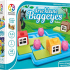 Dit is een foto van het spel Drie Kleine Biggetjes - Deluxe - Preschool - Smart games te koop bij Speldorado Spellenwinkel Delft