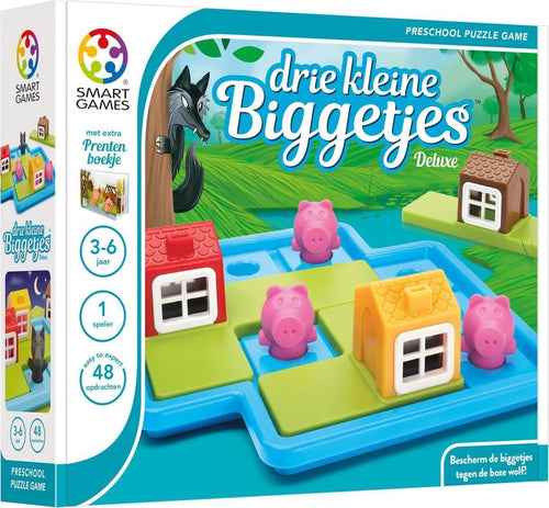 Drie Kleine Biggetjes - Deluxe (48 Opdrachten)