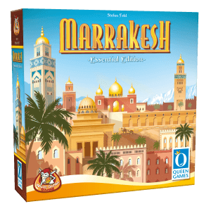 Dit is een foto van het spel Marrakesh NL te koop bij Speldorado Spellenwinkel Delft