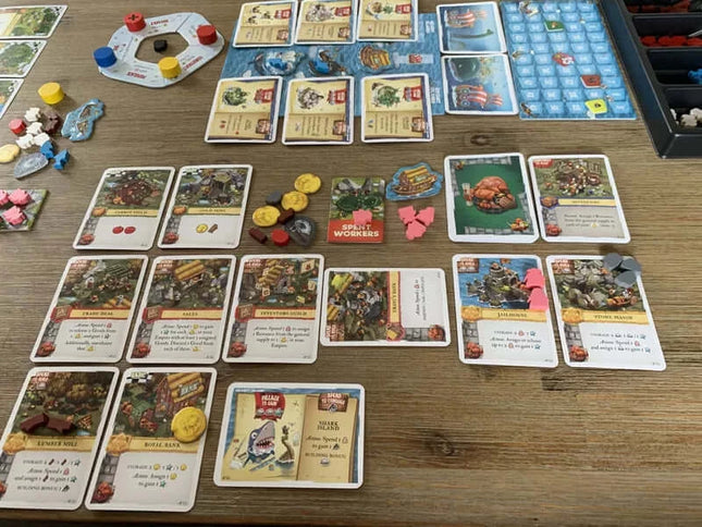 Dit is een foto van het spel Empires Of The North te koop bij Speldorado Spellenwinkel Delft