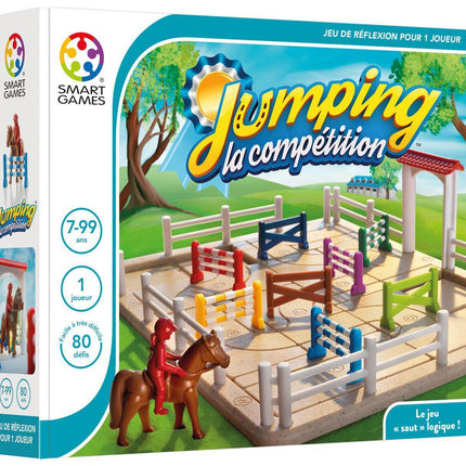 Dit is een foto van het spel Horse Academy -Classics- Smart games te koop bij Speldorado Spellenwinkel Delft