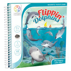 Dit is een foto van het spel Flippin' Dolphins - Magnetic Travel - Smart games te koop bij Speldorado Spellenwinkel Delft
