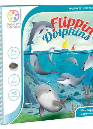 Flippin' Dolphins Magnetisch Reisspel hersenbreker  - Smart Games