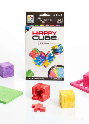 Happy Cube 6 Colour Pack Expert-Happy Cube - Smart Games hersenbreker  - Smart Games