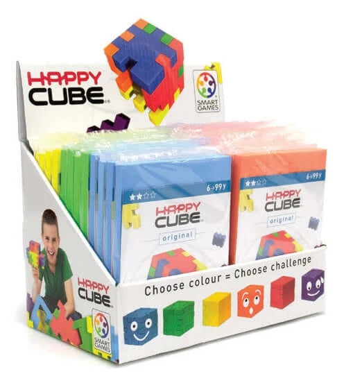 Dit is een foto van het spel Happy Cube Original -Happy Cube - Smart Games te koop bij Speldorado Spellenwinkel Delft