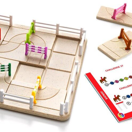 Dit is een foto van het spel Horse Academy -Classics- Smart games te koop bij Speldorado Spellenwinkel Delft