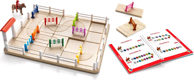 Dit is een foto van het spel Horse Academy -Classics- Smart games te koop bij Speldorado Spellenwinkel Delft