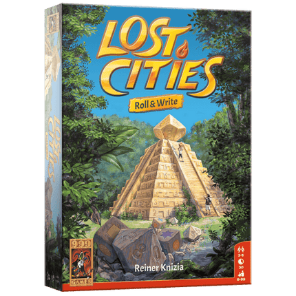 Dit is een foto van het spel Lost Cities Roll & Write te koop bij Speldorado Spellenwinkel Delft
