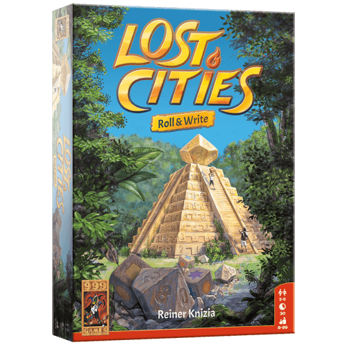 Lost Cities: Roll & Write, 999-LOS06 van 999 Games te koop bij Speldorado !