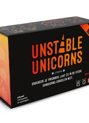 Unstable Unicorns NSFW NL – gezellig kaartspel – 2 tot 8 spelers