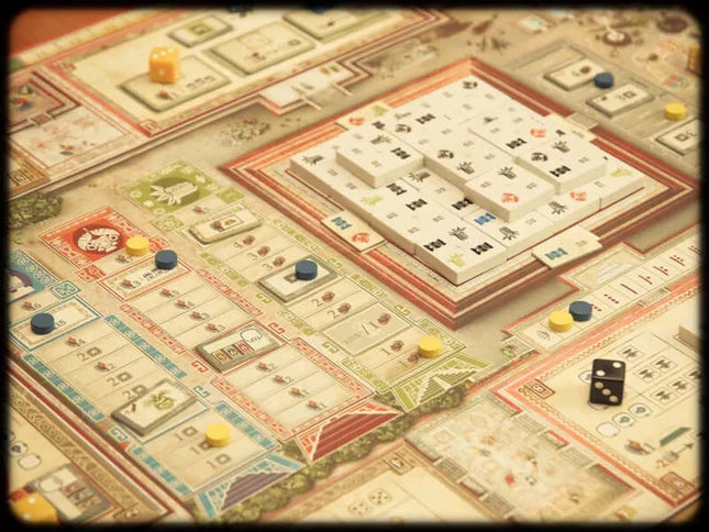 Dit is een foto van het spel Teotihuacan City of Gods EN te koop bij Speldorado Spellenwinkel Delft