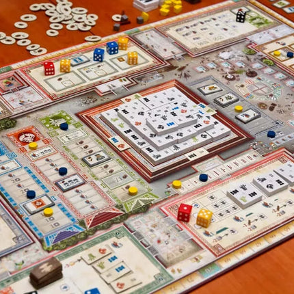 Dit is een foto van het spel Teotihuacan City of Gods EN te koop bij Speldorado Spellenwinkel Delft