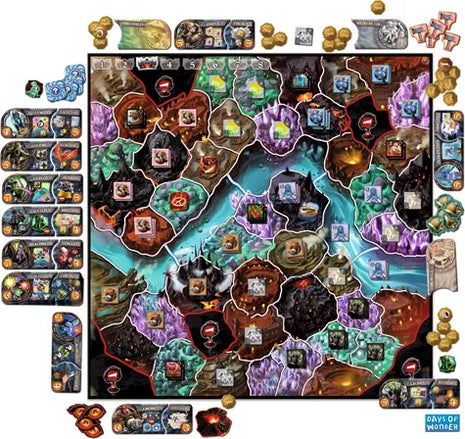 Dit is een foto van het spel Small World - Underground - English - EN te koop bij Speldorado Spellenwinkel Delft