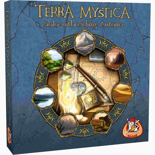 Dit is een foto van het spel Terra Mystica Automa Solo Box  te koop bij Speldorado Spellenwinkel Delft