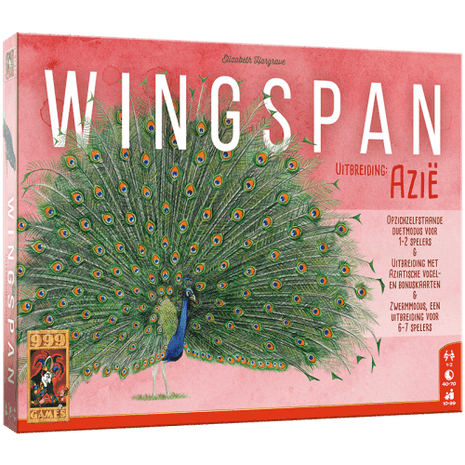 Dit is een foto van het spel Wingspan Uitbreiding Azie te koop bij Speldorado Spellenwinkel Delft